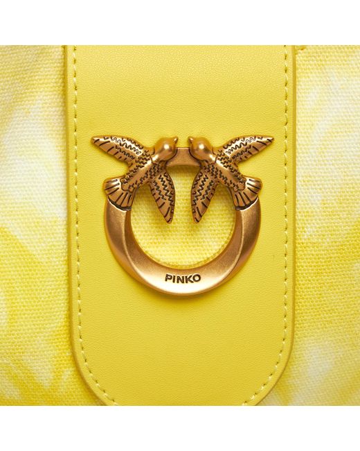 Pinko Yellow Handtasche Hobo Mini Pe 24 Pltt 103275 A1Rk