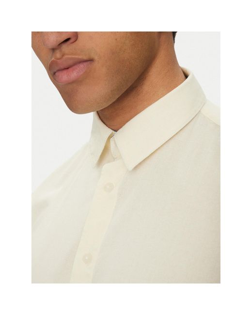 Blend Hemd 20717866 Regular Fit in White für Herren