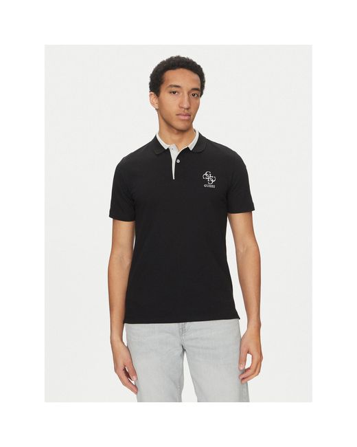 Guess Poloshirt M5Gp60 K7O64 Slim Fit in Black für Herren