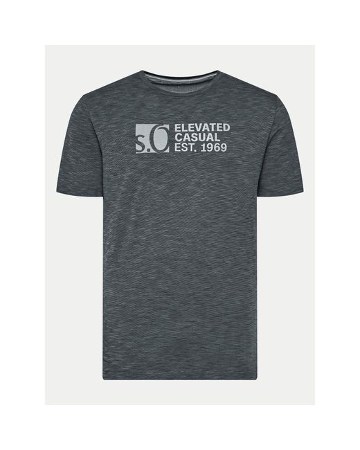 S.oliver T-Shirt 2141235 Regular Fit in Gray für Herren
