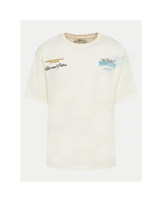 Redefined Rebel T-Shirt Pedro 221166 Regular Fit in White für Herren
