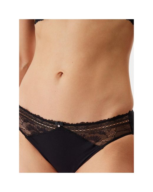 Selmark Black Klassischer Damenslip 31202