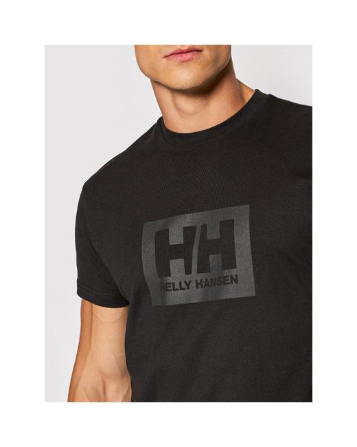 Helly Hansen T-Shirt Box 53285 Regular Fit in Black für Herren