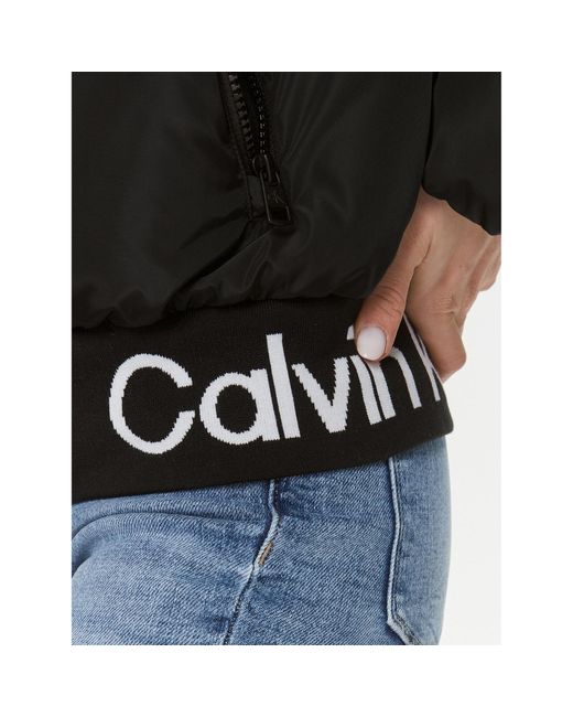 Calvin Klein Black Daunenjacke J20J222334 Relaxed Fit