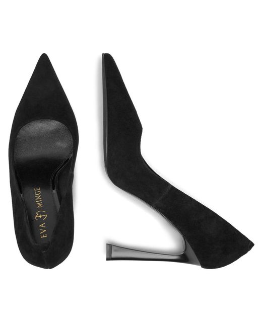 EVA MINGE Black High Heels Suzanne-01