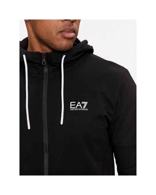 EA7 Sweatshirt 3Dpm53 Pj05Z 1200 Regular Fit in Black für Herren