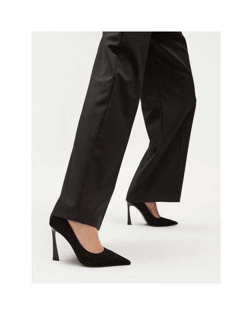 EVA MINGE Black High Heels Suzanne-01