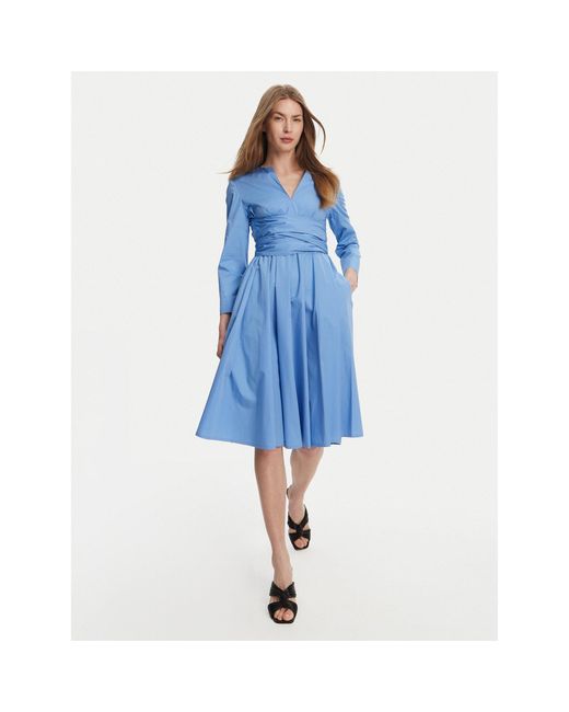MAX&Co. Blue Kleid Für Den Alltag Disco 2516221164200 Regular Fit
