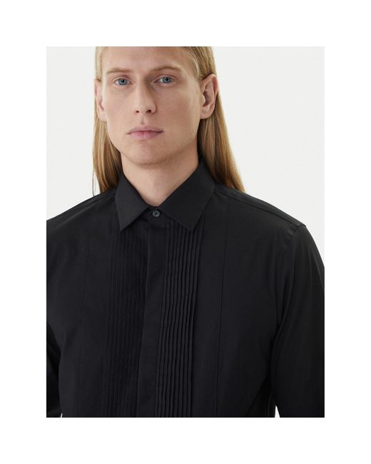 Calvin Klein Hemd Lv019Eu063 Slim Fit in Black für Herren