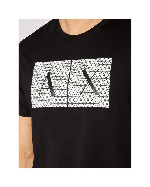 Armani Exchange T-Shirt 8Nztck Z8H4Z 1200 Slim Fit in Black für Herren