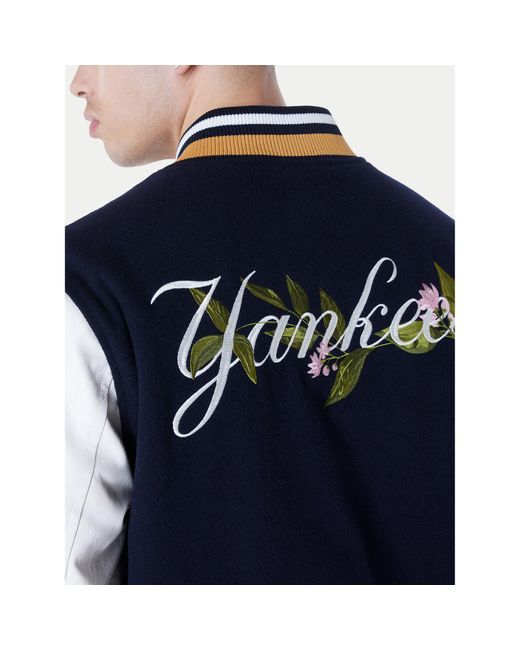 KTZ Bomberjacke Yankees Mlb Floral 60596332 Regular Fit in Blue für Herren