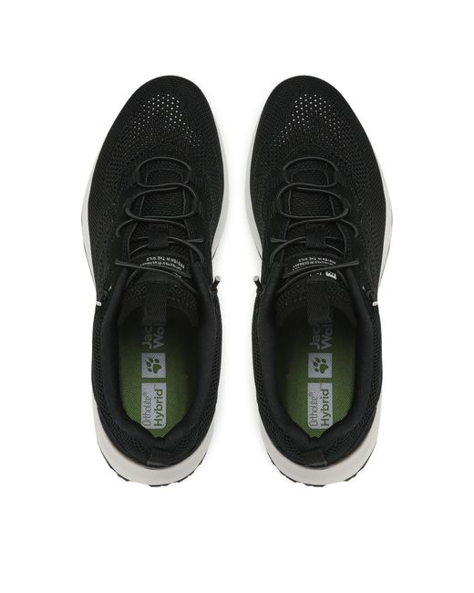 Jack Wolfskin Sneakers Dromoventure Knit Low M 4056661 in Black für Herren