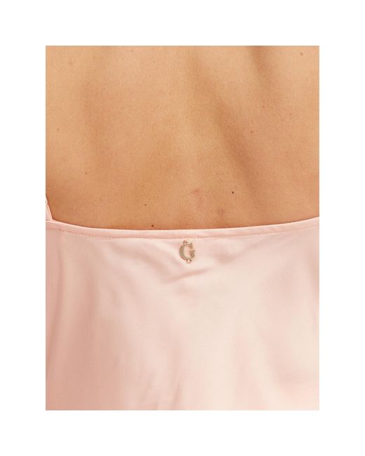 Guess Pink Abendkleid W5Gt10 Wf1T2 Slim Fit