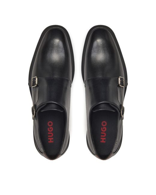 HUGO Halbschuhe Gryff 50541740 in Black für Herren