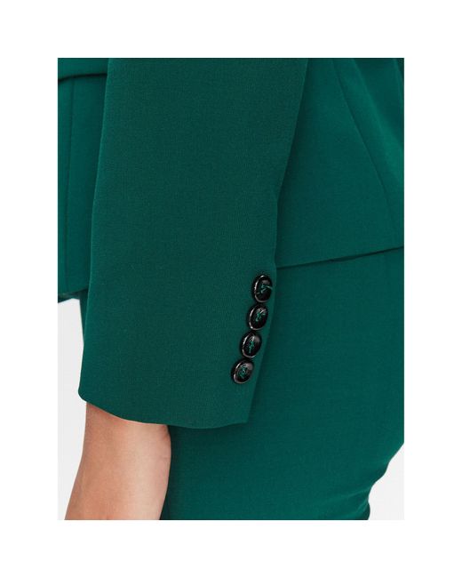 Marella Green Sakko Lichene 2330461138200 Grün Regular Fit