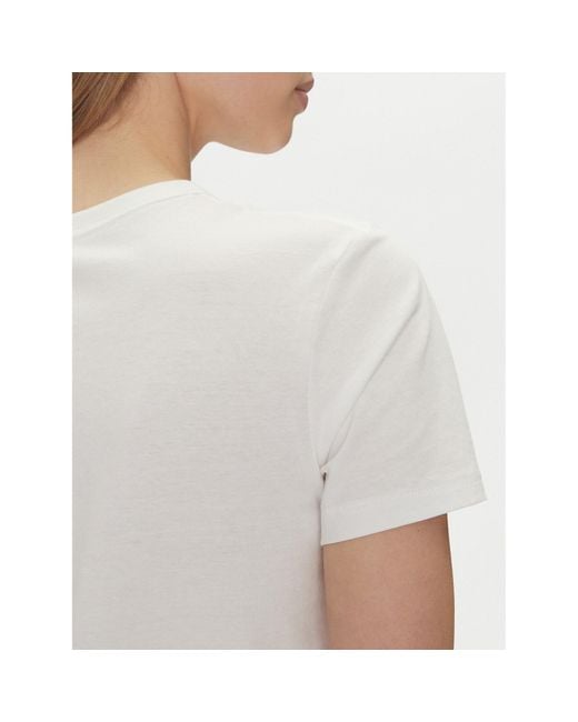 Jdy White T-Shirt Michigan 15311702 Regular Fit