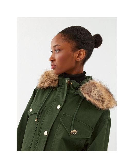 MICHAEL Michael Kors Green Übergangsjacke Mf320Cp3X6 Grün Regular Fit