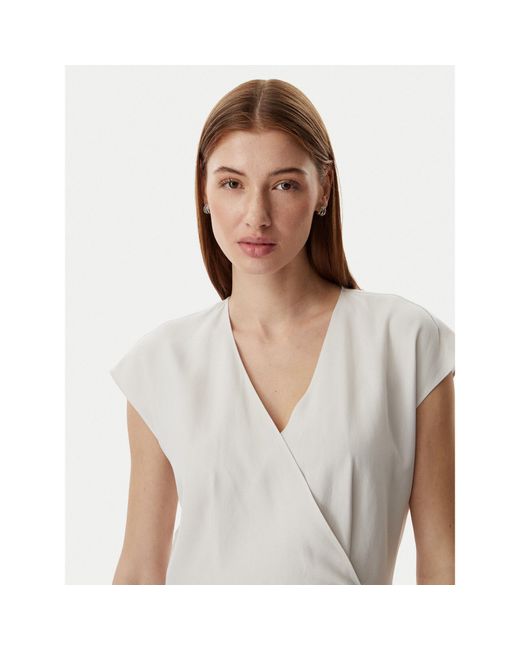 Calvin Klein White Kleid Für Den Alltag Lv044F016G Regular Fit