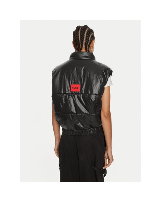 HUGO Black Bodywarmer Felere-2 50522514 Relaxed Fit