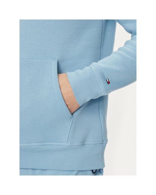 Tommy Hilfiger Sweatshirt Logo Mw0Mw11599 Regular Fit in Blue für Herren