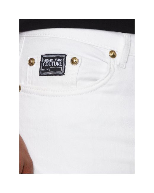 Versace Jeans 76Gab5S0 Weiß Slim Fit in White für Herren