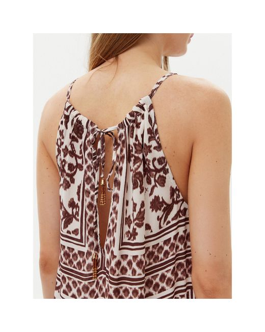 GAUDI Brown Sommerkleid 511Fd15025 Relaxed Fit