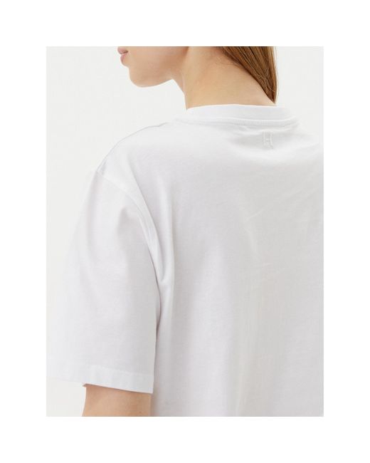 Silvian Heach White T-Shirt Knippi Gpp25190Ts Regular Fit