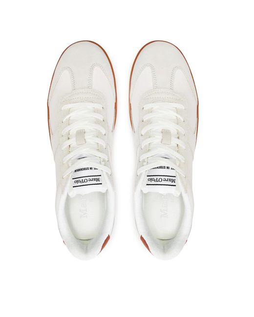 Marc O' Polo Sneakers 402 26153504 322 Weiß in White für Herren
