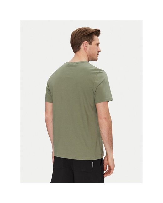 Moose Knuckles T-Shirt Conway M15Mt760 Regular Fit in Green für Herren