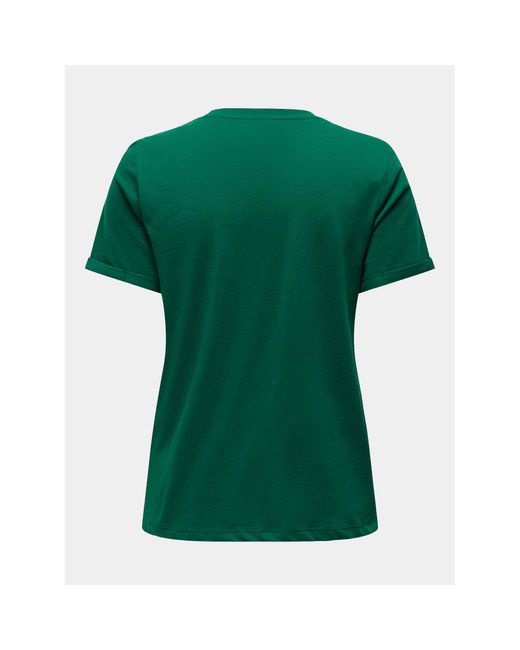 ONLY Green T-Shirt Kita 15244714 Grün Regular Fit