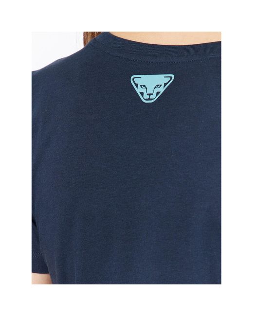 Dynafit Blue Technisches T-Shirt Graphic 08-0000070999 Regular Fit
