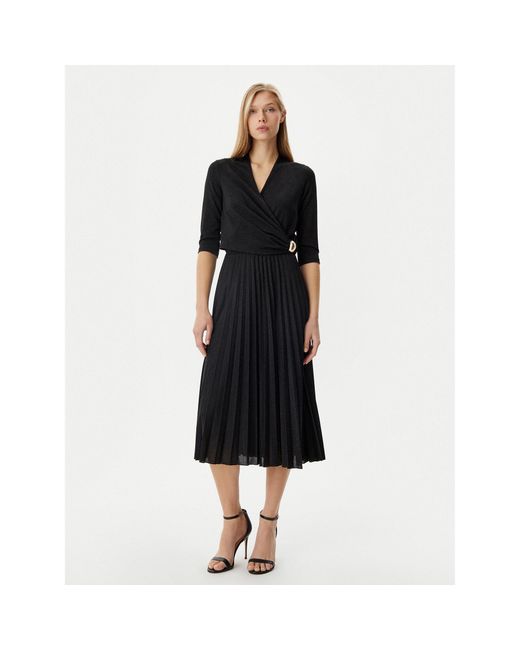 Rinascimento Black Coctailkleid Cfc0122980003 Regular Fit