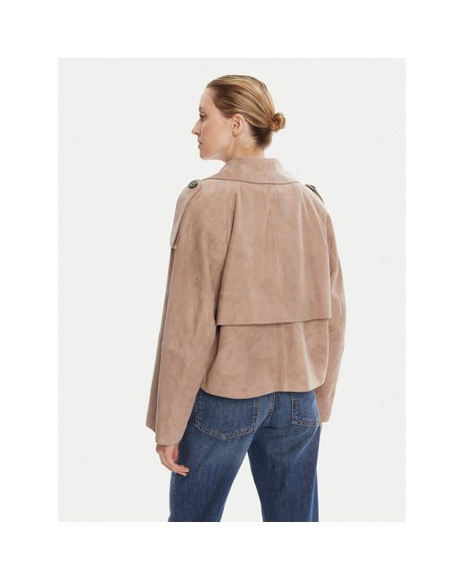 Weekend by Maxmara Natural Lederjacke Maga 2525446061 Regular Fit