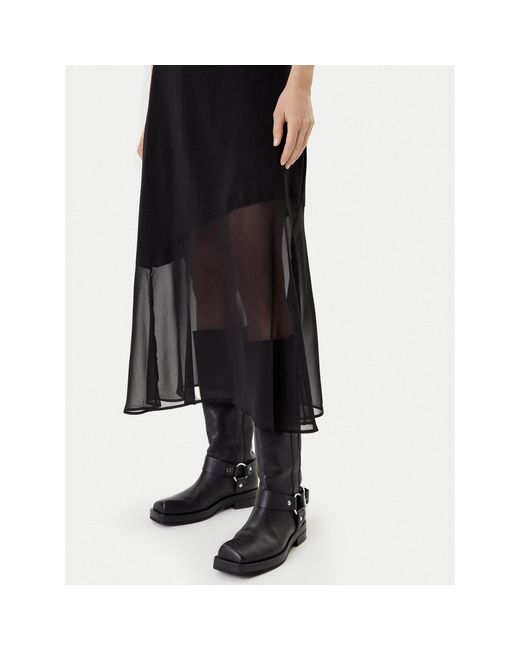 DKNY Black Kleid Für Den Alltag P5Gdfcna Regular Fit