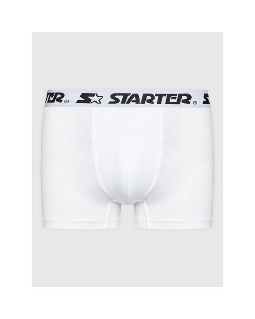Starter 2Er-Set Boxershorts Sm-006-Bd Weiß in White für Herren