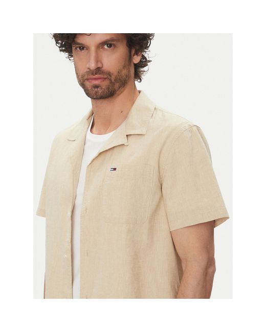 Tommy Hilfiger Hemd Dm0Dm20895 Regular Fit in Natural für Herren