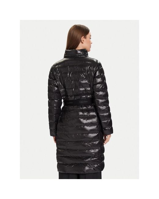 Calvin Klein Black Winterjacke Lv044D543G Slim Fit