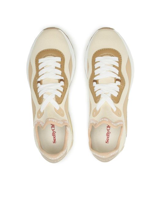 See By Chloé Natural Sneakers Sb38181A