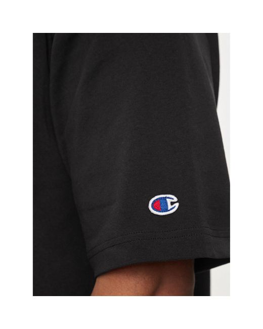 Champion T-Shirt 220017 Standard Fit in Black für Herren
