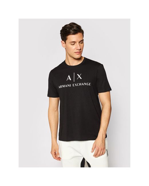 Armani Exchange T-Shirt 8Nztcj Z8H4Z 1200 Slim Fit in Black für Herren