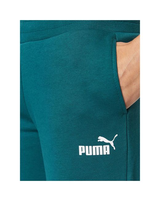 PUMA Blue Jogginghose Ess+ 676093 Grün Regular Fit