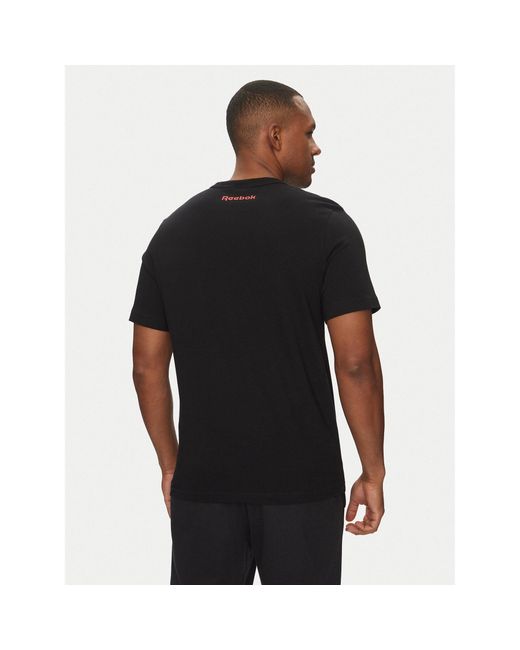 Reebok T-Shirt 100214159 Regular Fit in Black für Herren