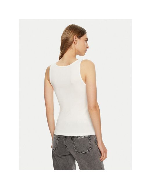 Guess White Top W5Rp48 Ka0H1 Regular Fit