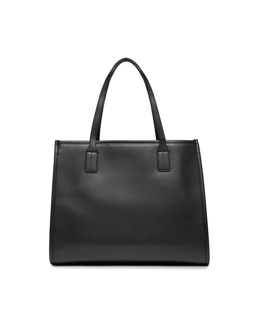 Tommy Hilfiger Black Handtasche Th City Tote Aw0Aw15690