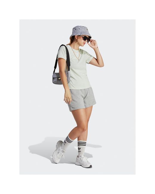 Adidas Gray T-Shirt ESSENTIALS+ MADE WITH HEMP