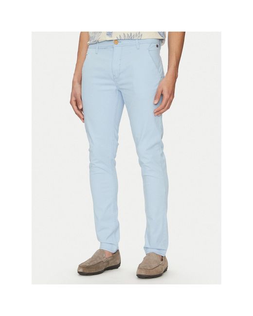 Blend Stoffhose Natan 20703472 Regular Fit in Blue für Herren