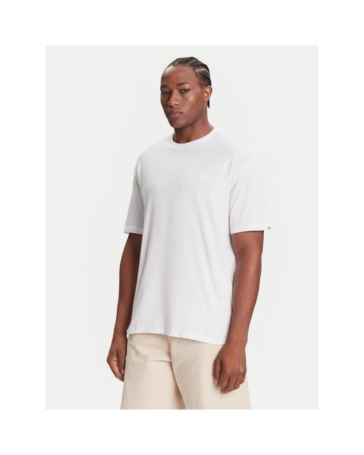 Quiksilver White T-Shirt Eqyzt08204 Regular Fit