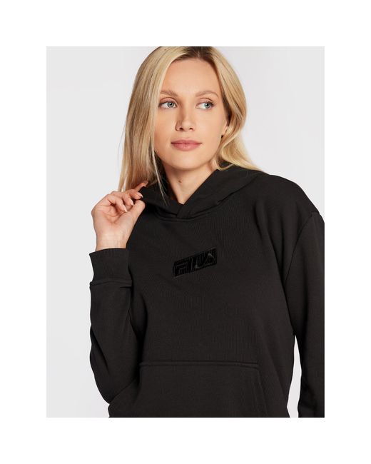 Fila Black Sweatshirt Baicoi Faw0253 Regular Fit