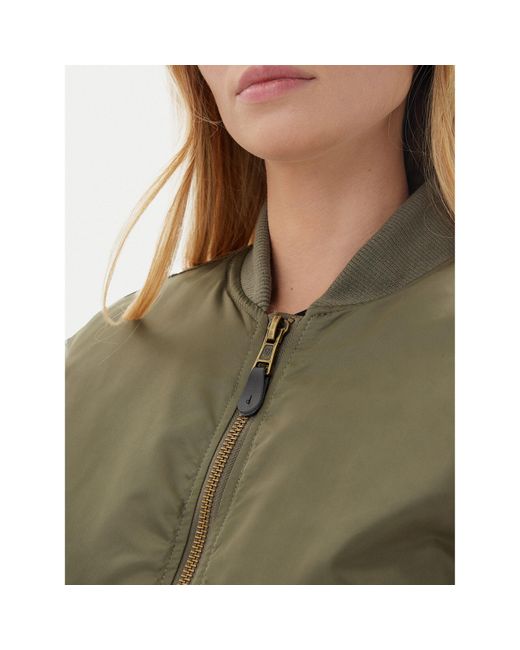 Guess Green Bomberjacke W5Rl81 Whaa2 Regular Fit