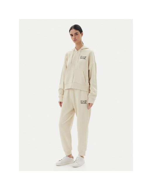 EA7 Natural Jogginganzug 7W000110 Af12473 U1079 Loose Fit